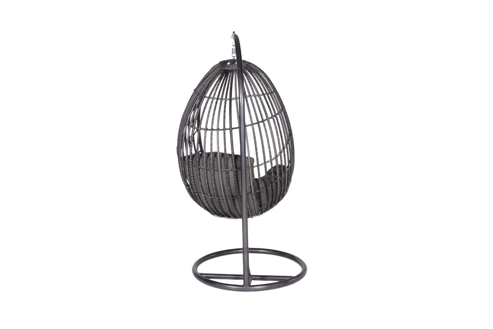 Hangstoel Panama swing chair egg carbon bl./earl grey/dark grey 10970GS achterkant 5MB 1 scaled