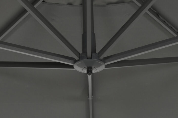 Hawaii parasol 300x300 - carbon black/ donker grijs 50104SP detail 6 5MB scaled