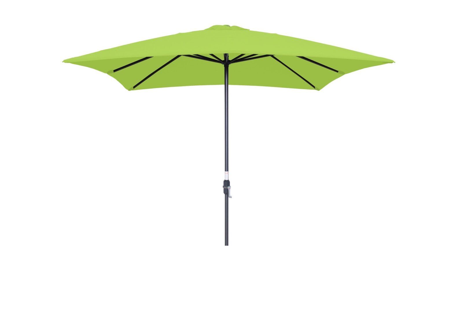 Lotus parasol 250x250 - carbon black/ licht groen Lotus lime groen 11288 11288 N scaled