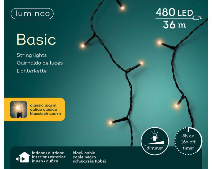 Ledverlichting Basic 480LED – 36 meter Basic36m