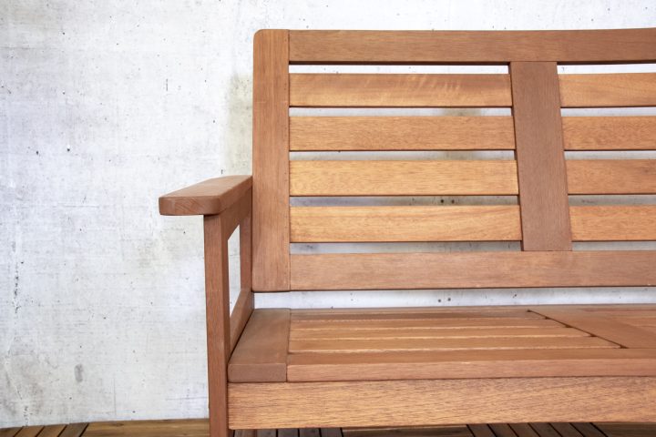 Bank Vera | hardhout | hout Vera 2 seater Bench 1 scaled