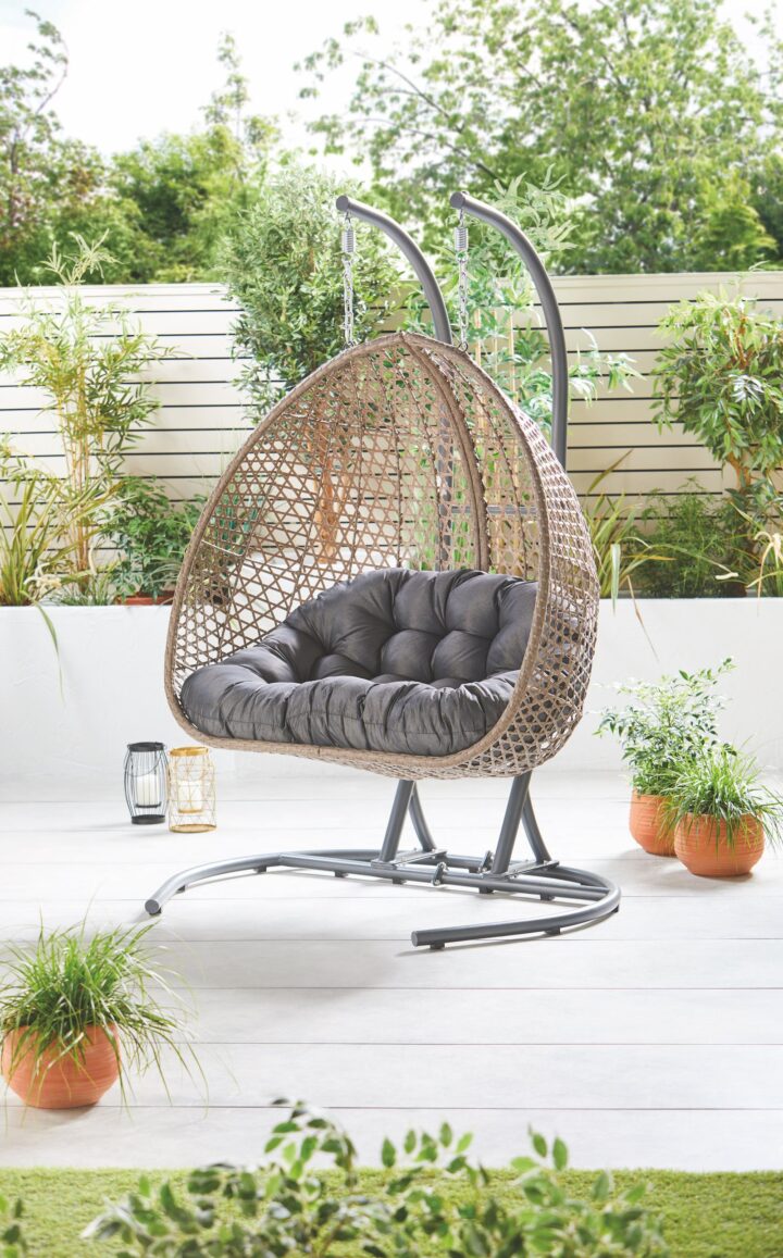 Hangstoel double seater | 2 persoons Double Hanging Chair SenS Line 1 scaled