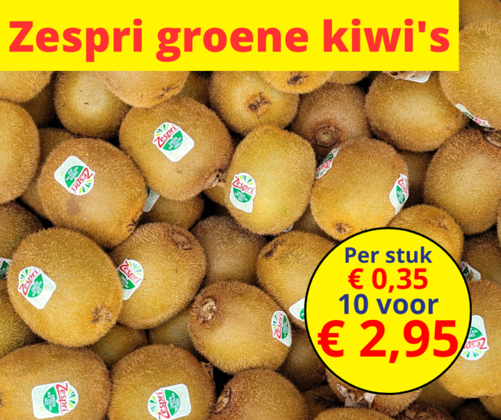 Zespri groene kiwi's 10 2