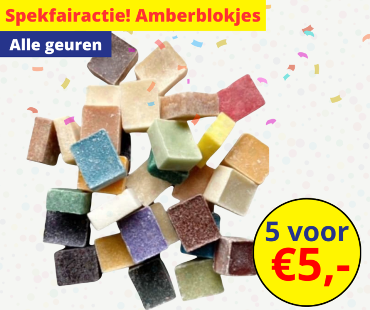 Spekfairactie | Amberblokjes 20 kopie