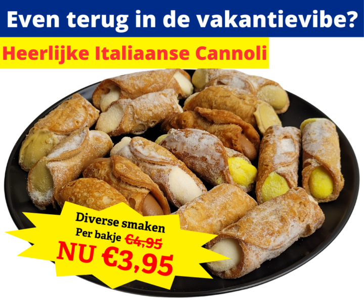 Even terug in de vakantievibe? Heerlijke Italiaanse Cannoli 6 2