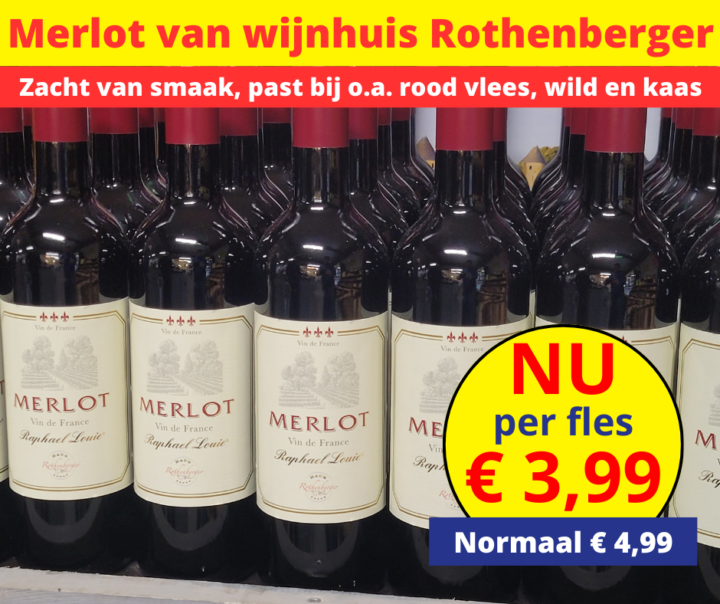 Merlot van wijnhuis Rothenberger 7 2