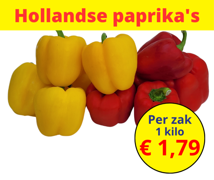 Hollandse paprika's 14 2