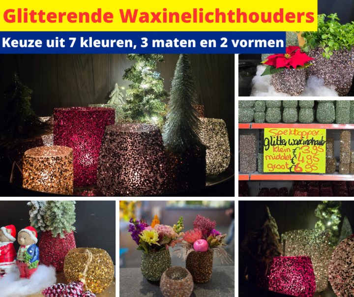 Glitterende Waxinelichthouders 22 3