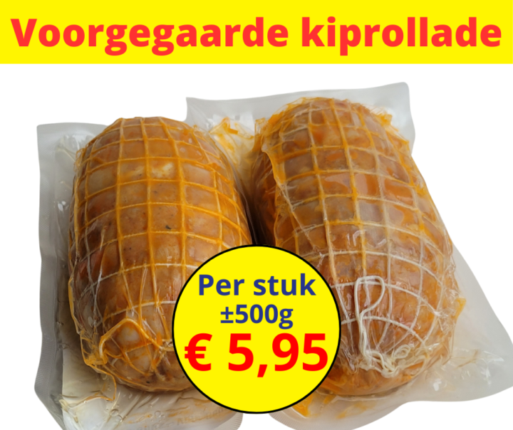 Voorgegaarde kiprollade 6 3