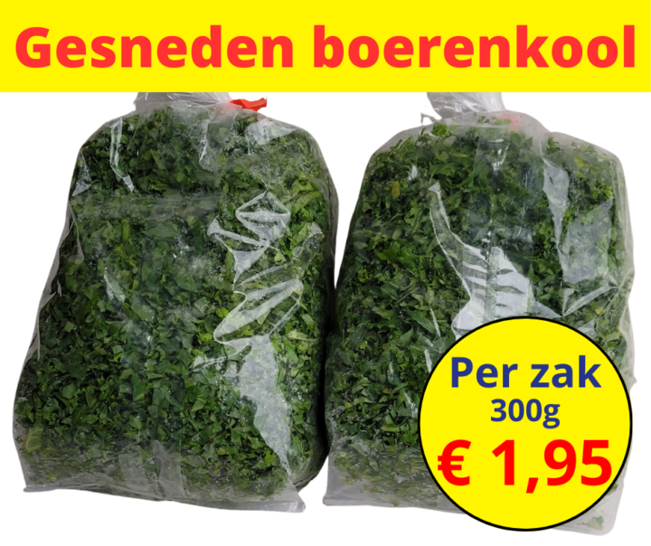 Gesneden boerenkool