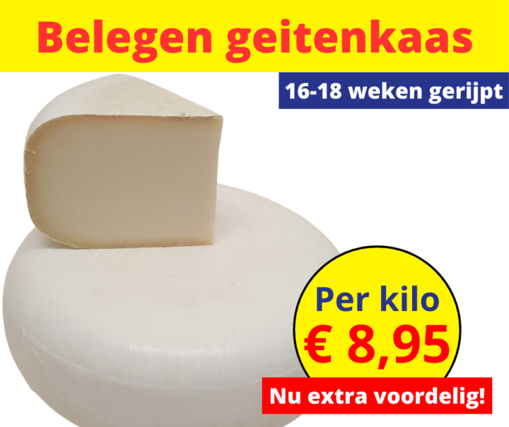 Belegen geitenkaas