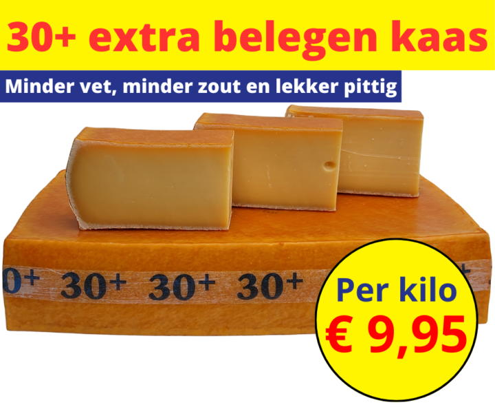 30+ extra belegen kaas