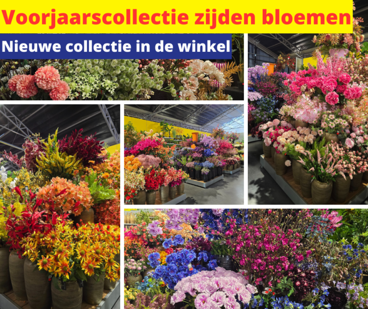 Voorjaarscollectie zijden bloemen