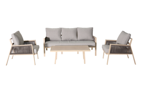 Tuinset Amsterdam | 5-persoons | Houtlook Licht