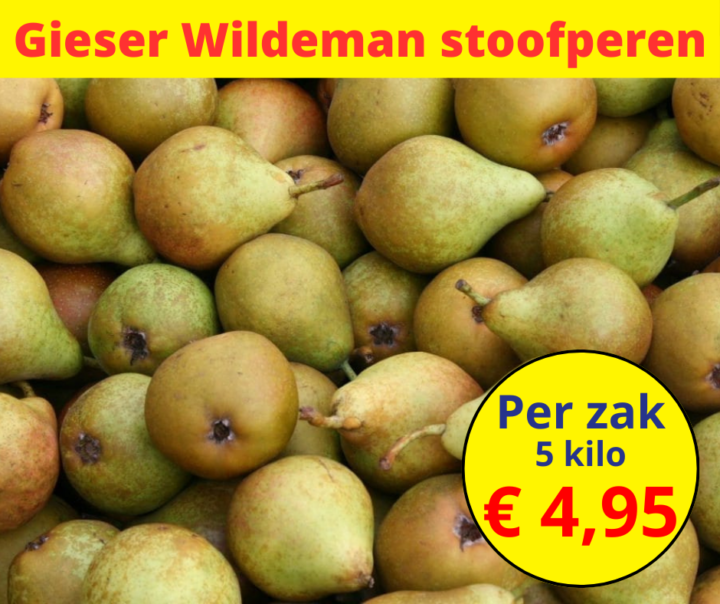 Gieser Wildeman stoofperen