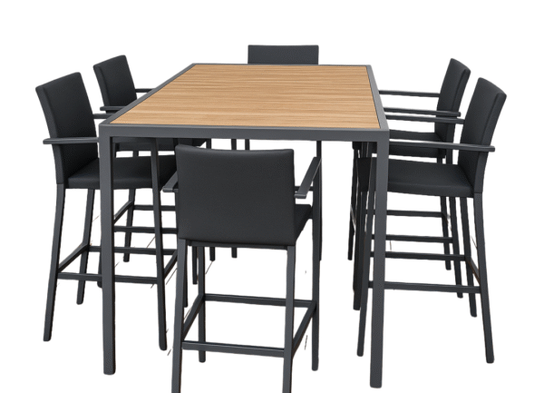 Barset Verona | Diningset | 6 stoelen
