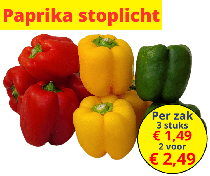 Paprika stoplicht