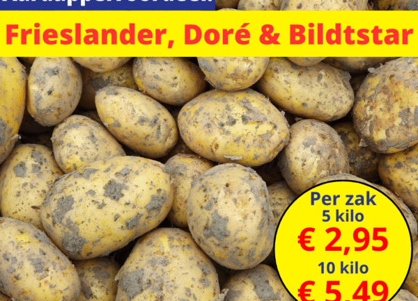 Aardappelvoordeel: Frieslander, Doré en Bildtstar