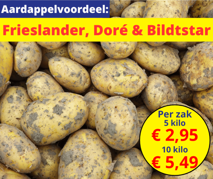 Aardappelvoordeel: Frieslander, Doré en Bildtstar