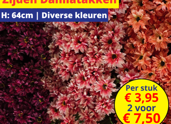 zijden dahliatakken