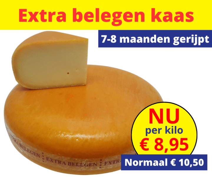 Extra belegen kaas