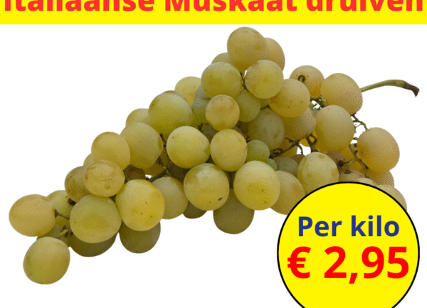 Italiaanse Muskaat druiven