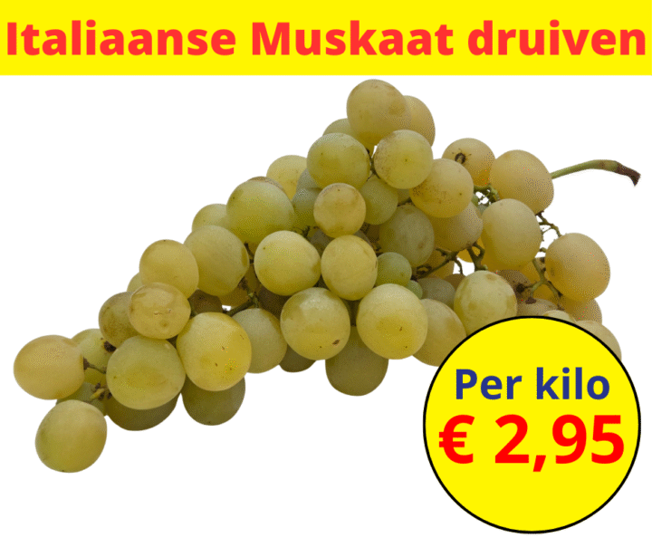 Italiaanse Muskaat druiven