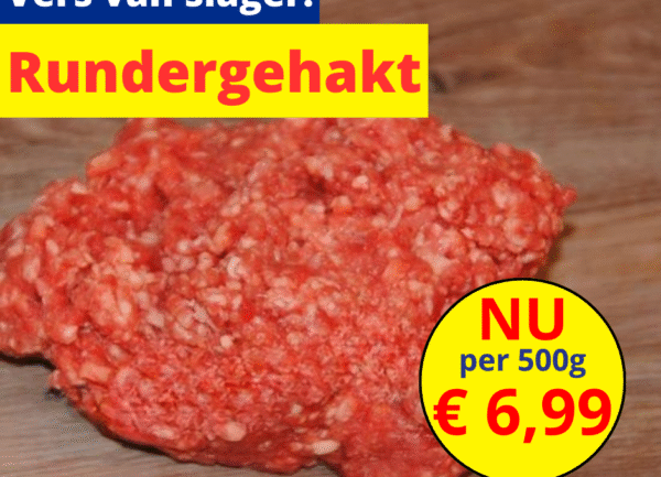 Vers van de slager: Rundergehakt