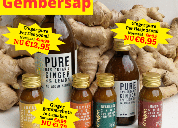 Gembersap, nu extra voordelig!