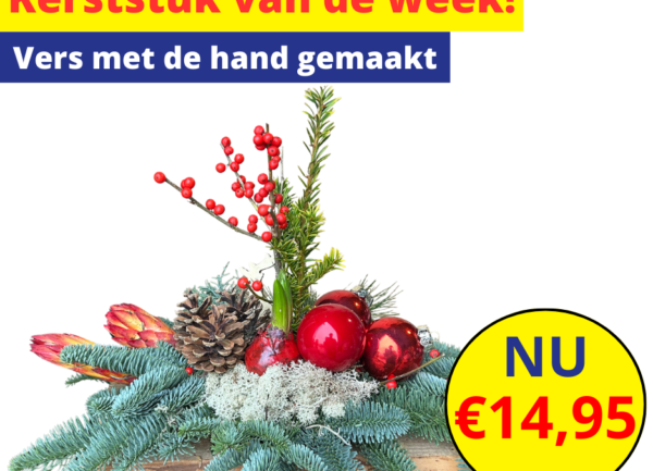 Kerststuk van de week