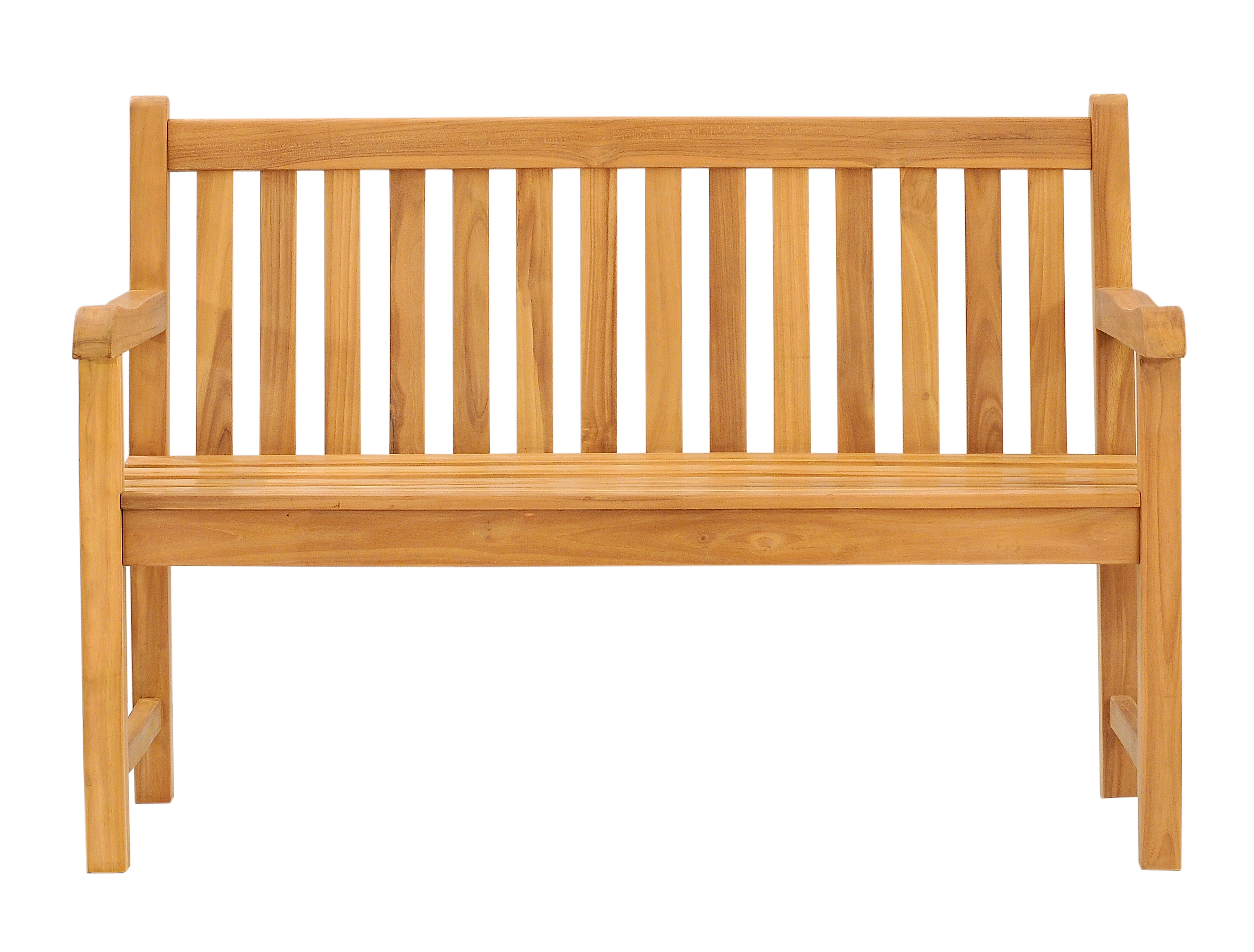 Teakhouten tuinbank 130 2 Teakhouten tuinbank 130 - Afbeelding 2