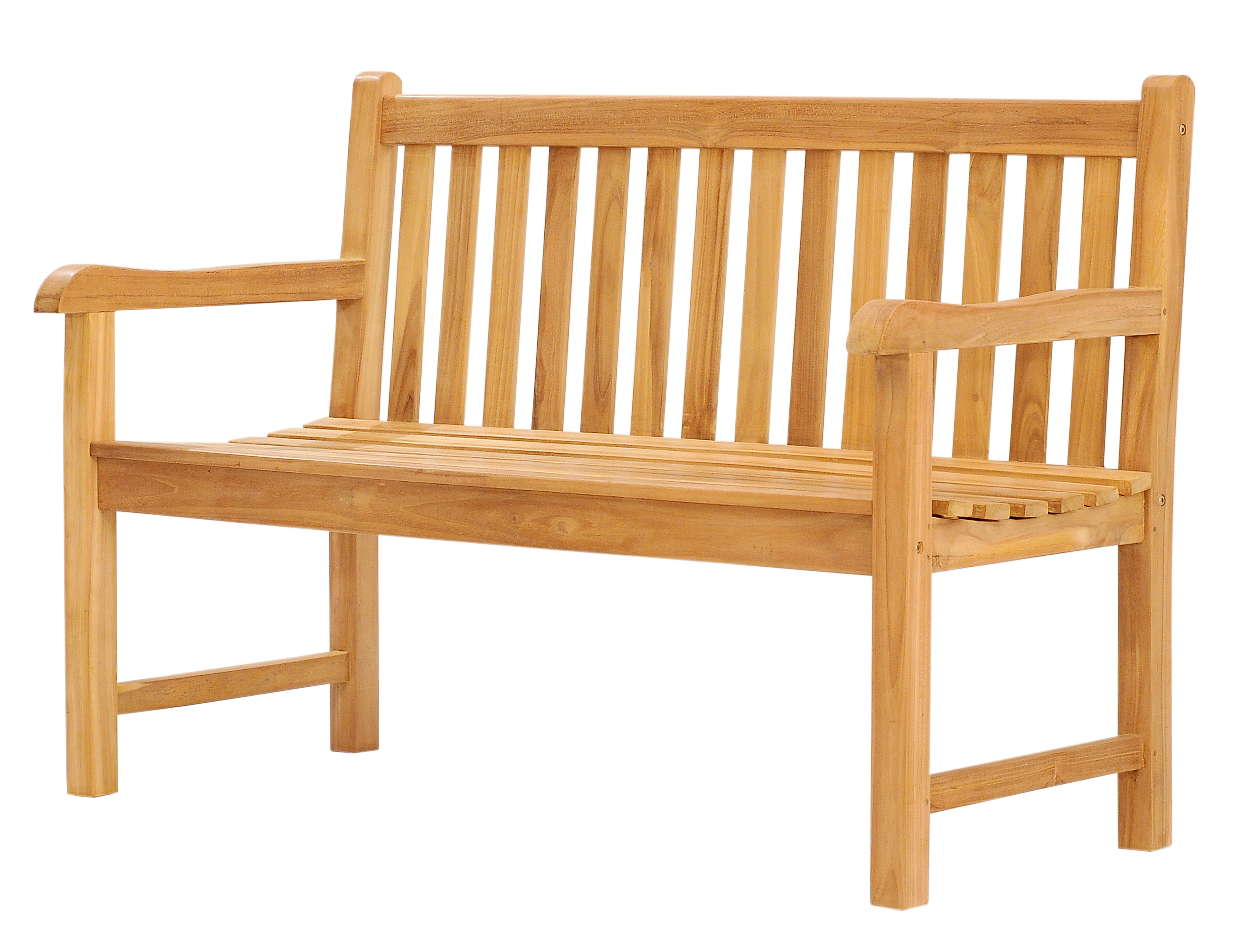 Teakhouten tuinbank 130 1 Teakhouten tuinbank 130