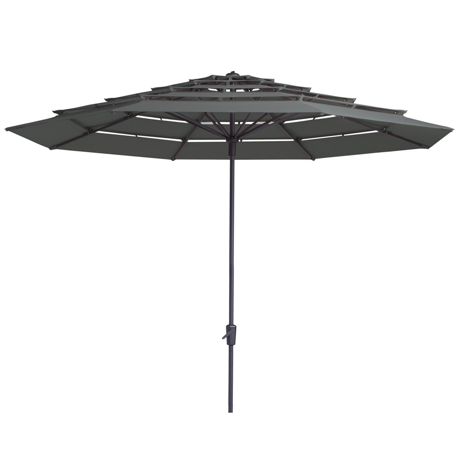 Syros parasol | Antraciet