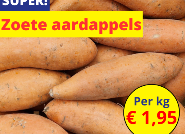Zoete aardappels