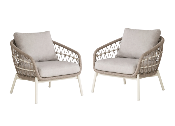 Dakota bistroset off-white