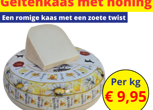 Geitenkaas met honing