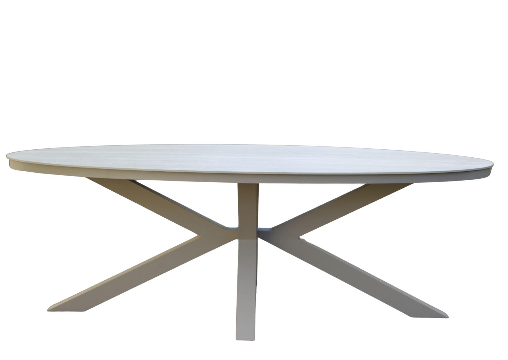 Afbeedling Verona tuintafel ovaal - Spekvoordeel.nl