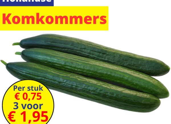 Hollandse komkommers