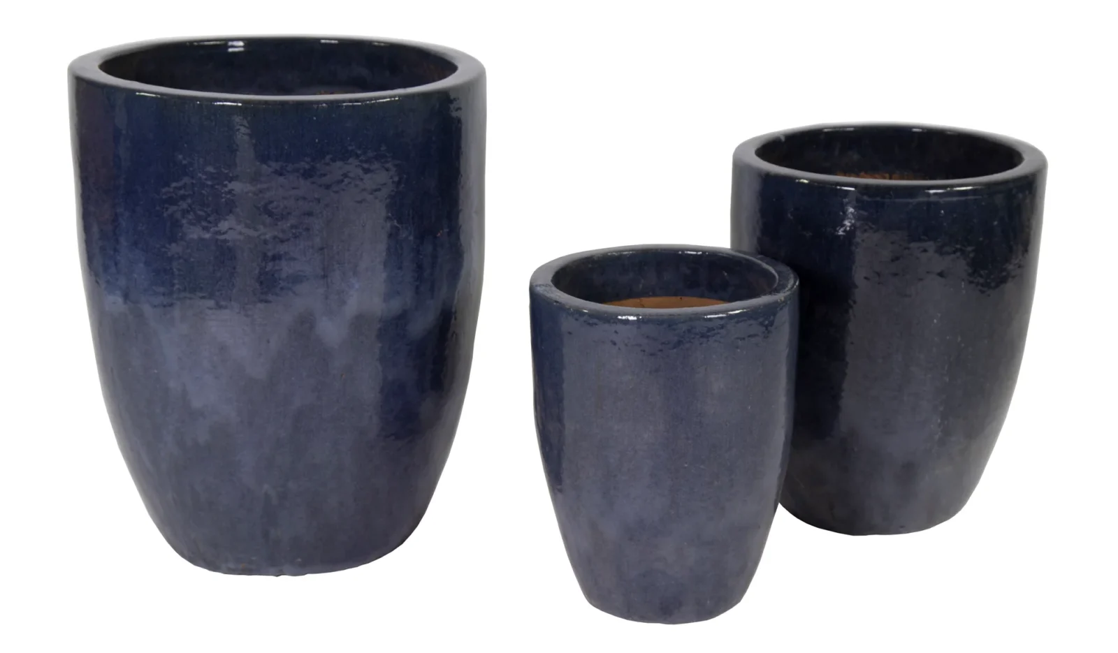Afbeedling Glazed Egg Vase Antique Grey - Spekvoordeel.nl