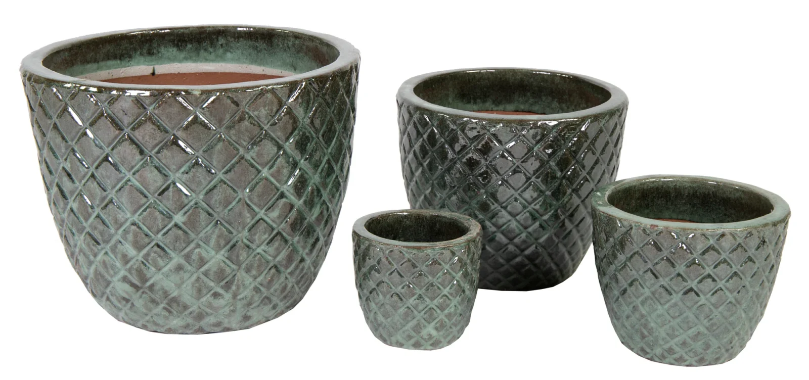 Afbeedling Glazed Egg Pineapple Moss Green - Spekvoordeel.nl