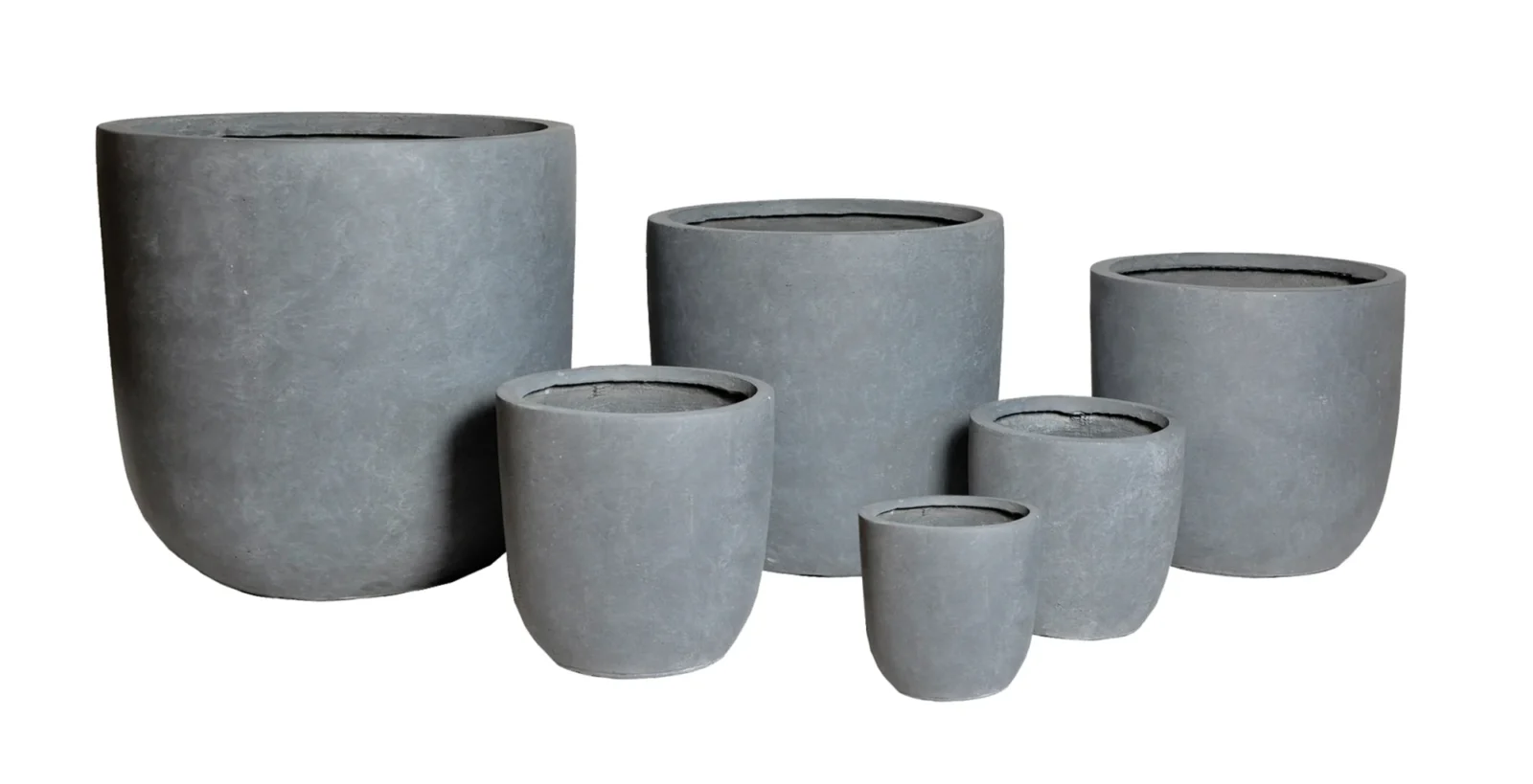 Afbeedling Clayfibre Egg Pot AuthGrey - Spekvoordeel.nl