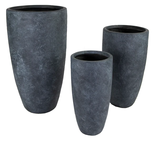 Afbeedling Arizona High Vase Graphite - Spekvoordeel.nl