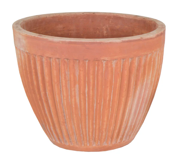 Afbeedling White Wash Egg Pot - Spekvoordeel.nl