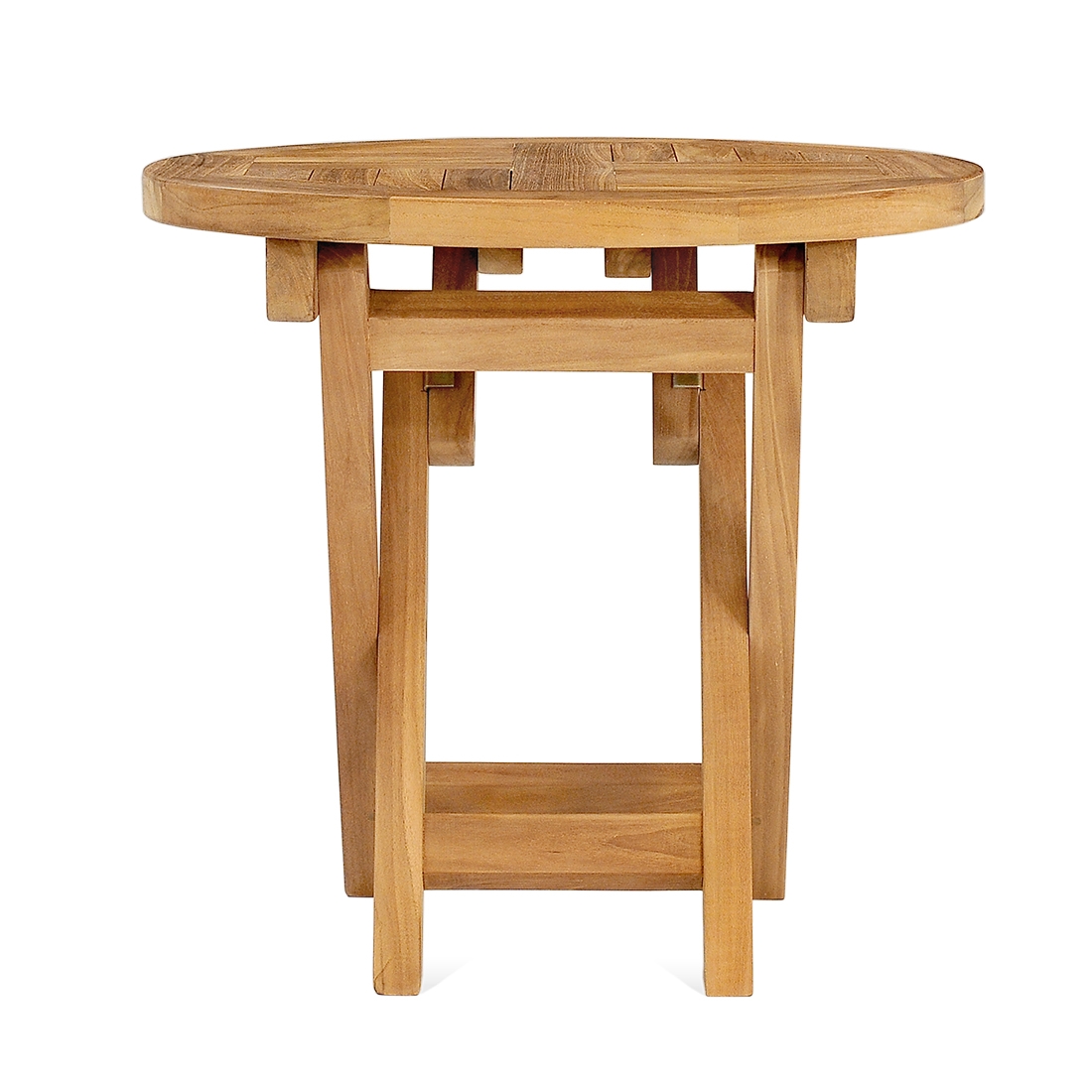 Teak koffietafel vouwbaar - Afbeelding 2
