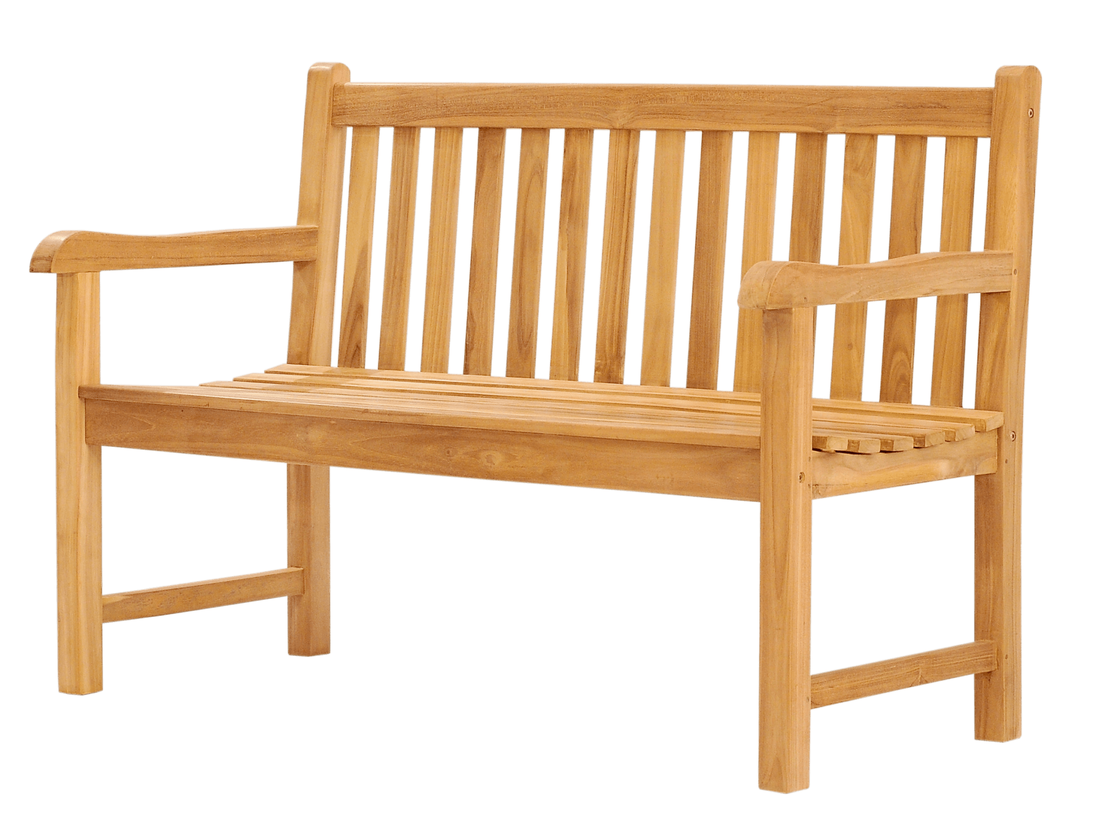 Afbeedling Teakhouten tuinbank 150 - Spekvoordeel.nl