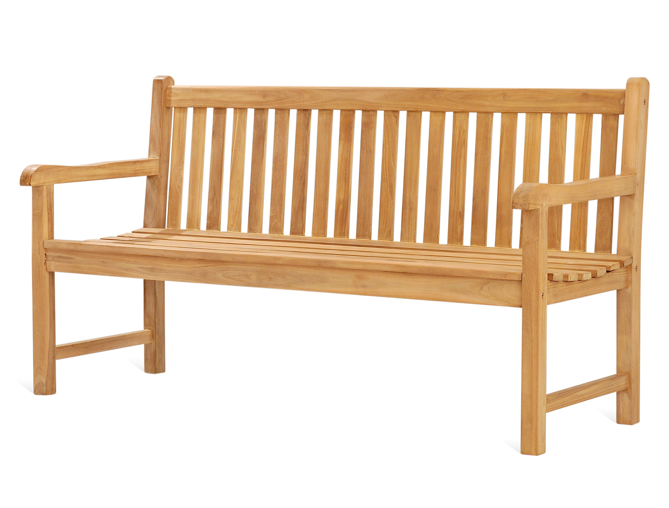 Afbeedling Teakhouten tuinbank 170 - Spekvoordeel.nl