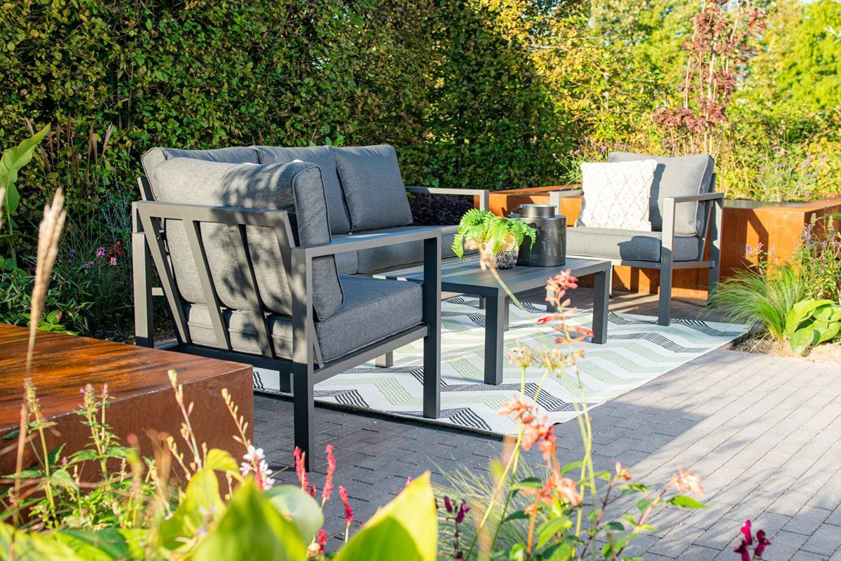 Tuinset Springs | 4-delig | Antraciet - Afbeelding 6