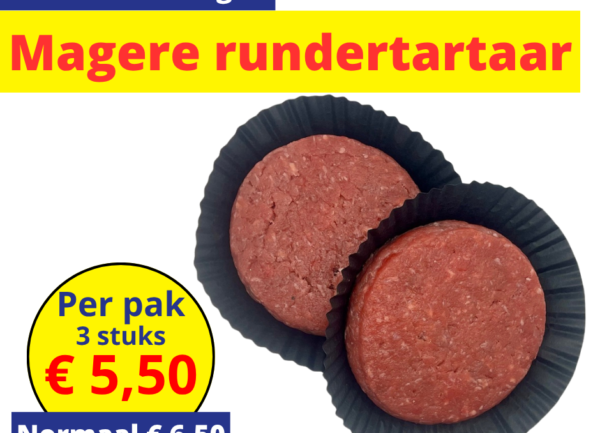 Home 13 Vers van de slager: Magere rundertartaar