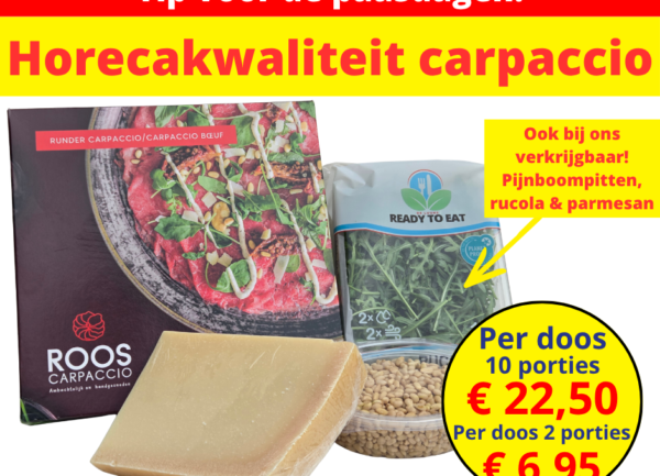 Horecakwaliteit carpaccio