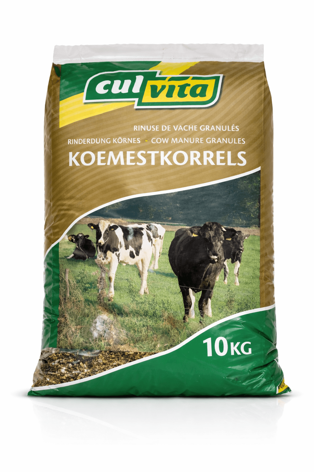 Afbeedling Koemestkorrel 10kg - Spekvoordeel.nl